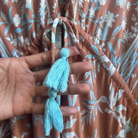 Baltic Born Mini Dress - Floral Print - Boho Chic - Size Small - Picture 6 of 8